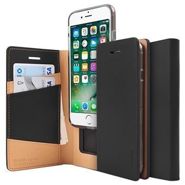 iPhone 7 Plus Ringke Signature Wallet Case Black