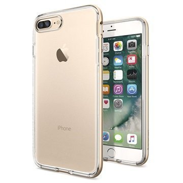 iPhone 7 Plus Spigen Neo Hybrid Crystal Suojakuori Samppanjakulta