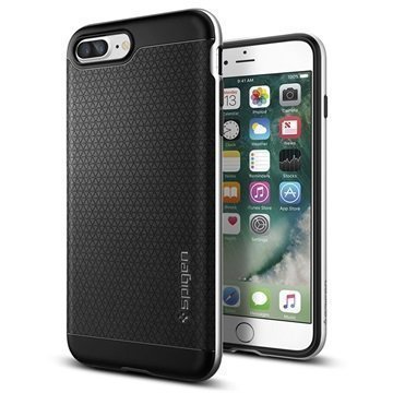 iPhone 7 Plus Spigen Neo Hybridi Suojakuori Hopea