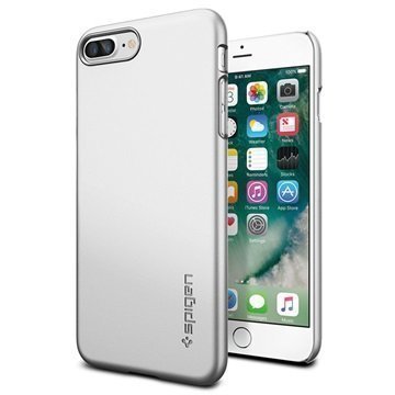 iPhone 7 Plus Spigen Thin Fit Case Satin Silver