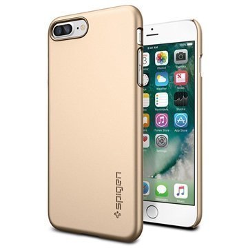 iPhone 7 Plus Spigen Thin Fit Suojakuori Samppanjakulta