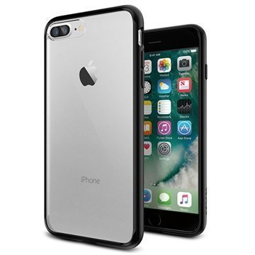 iPhone 7 Plus Spigen Ultra Hybrid Suojakuori Musta