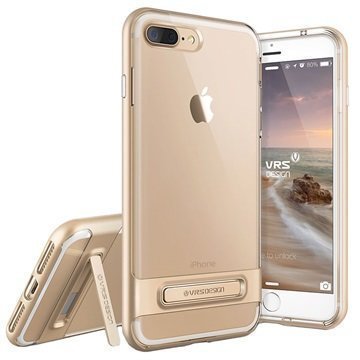 iPhone 7 Plus VRS Design Crystal Bumper Suojakuori Samppanjakulta