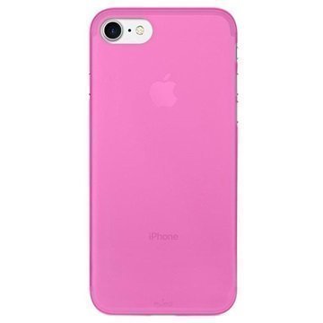 iPhone 7 Puro 0.3 Ultra Slim Silikonikotelo Pinkki