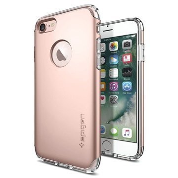 iPhone 7 Spigen Hybrid Armor Suojakuori Ruusukulta