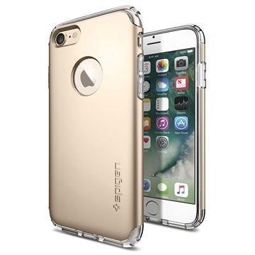 iPhone 7 Spigen Hybrid Armor Suojakuori Samppanjakulta