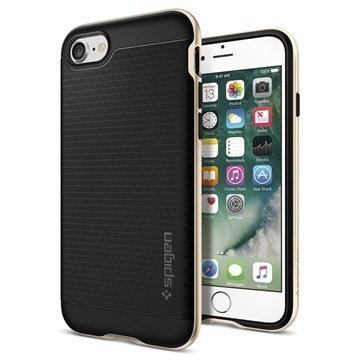 iPhone 7 Spigen Neo Hybridi Suojakuori Samppanja Kulta