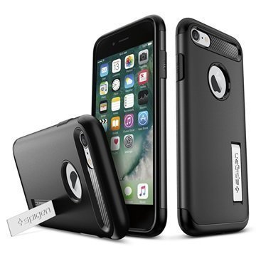 iPhone 7 Spigen Slim Armor Suojakuori Musta