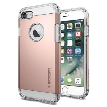 iPhone 7 Spigen Tough Armor Kotelo Ruusukulta