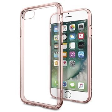 iPhone 7 Spigen Ultra Hybrid Suojakuori Rose Crystal