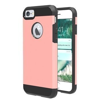 iPhone 7 Tuff-Luv Slim Armour 2-kerroksinen TPU suojakuori Ruusukulta