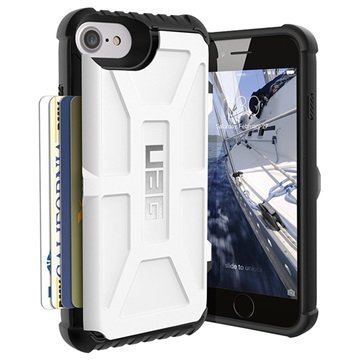 iPhone 7 UAG Trooper-Sarjan Kotelo Valkoinen