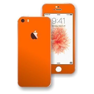 iPhone SE EasySkinz Matt Skin Oranssi