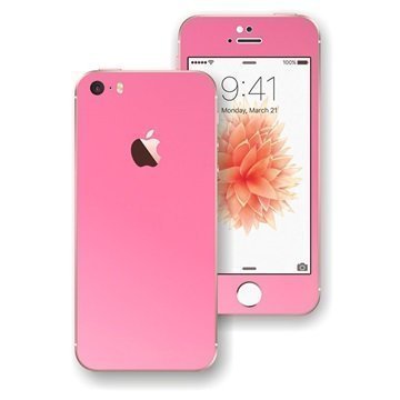 iPhone SE EasySkinz Matt Skin Pinkki