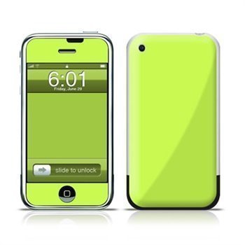 iPhone Solid State Skin Lime