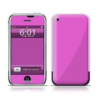 iPhone Solid State Skin Vibrant Pink