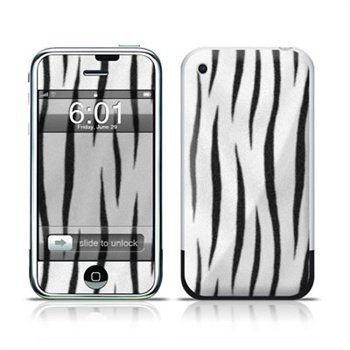 iPhone White Tiger Stripes Skin