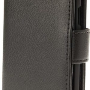 iZound Leather Wallet Case Samsung Galaxy J3 2016 SM-J320F Black