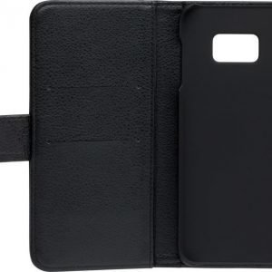 iZound Leather Wallet Case Samsung Galaxy S6 Edge+ Black