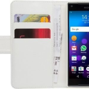 iZound Leather Wallet Case Sony Xperia Z5 Compact White