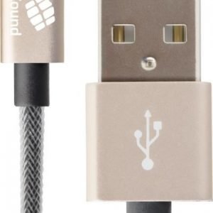 iZound Lightning USB Cable Aluminium Slate
