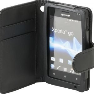 iZound Wallet Case Sony Xperia Go Black