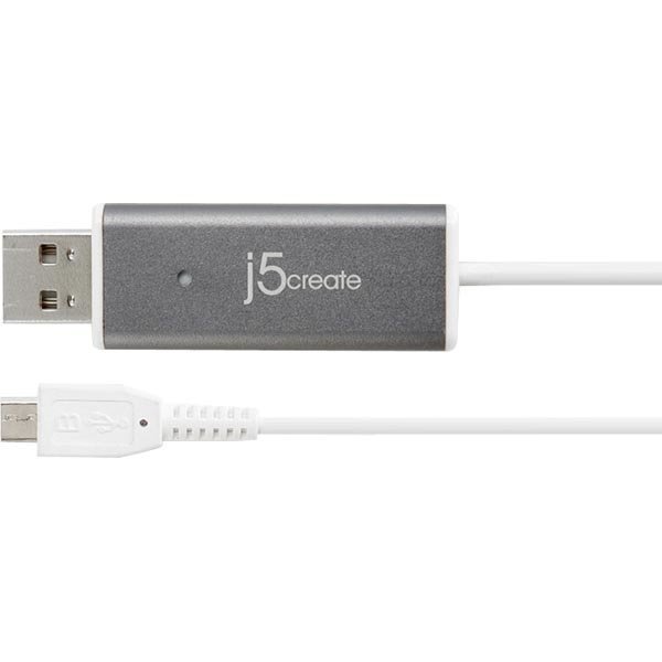 j5 create Android Mirror Cable USB tyyppi A ur micro B ur 1 2m