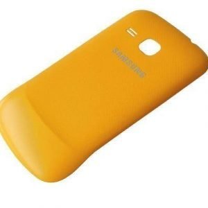 kansi Akku Samsung Galaxy S6500 Mini 2 yellow